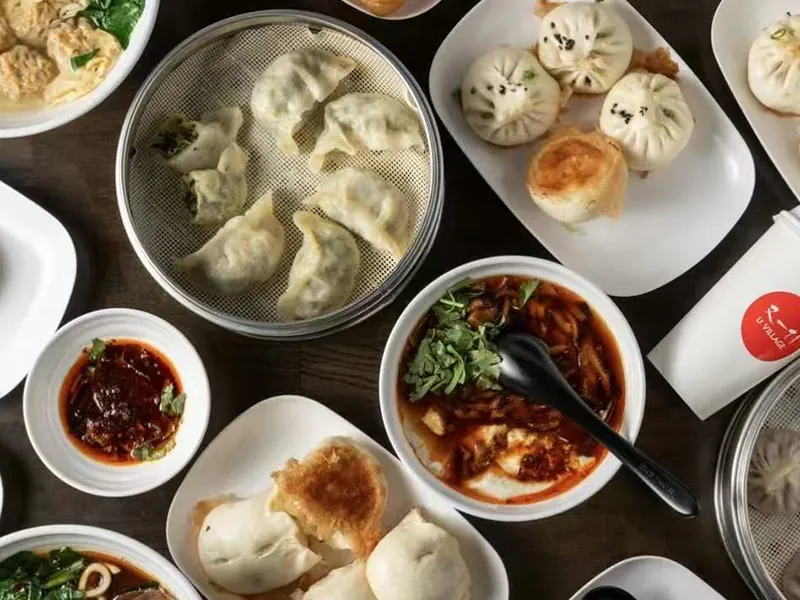 Feast of buns, dumplings & spicy noodle soup at Village Bao 又一村包子，a Chinese Restaurant in Sugar Land